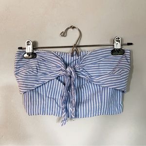Dynamite • Strapless Crop Top